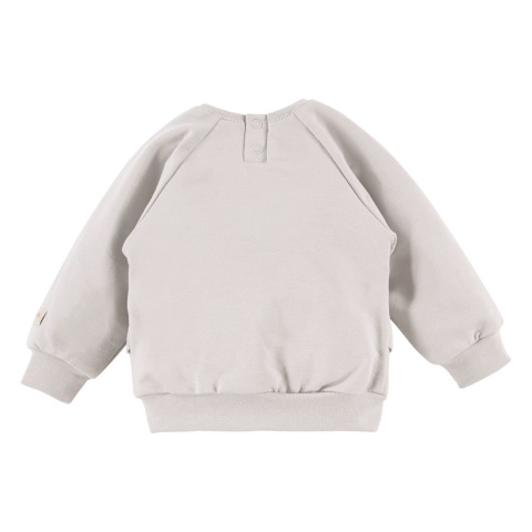 Bluza jasna beżowa dla dziewczynki z falbankami Simply Comfy 62-104