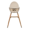 Krzesełko do karmienia 2w1 Kinderkraft FINI 2 - beżowe (beige)