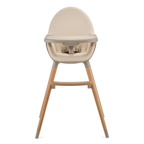Krzesełko do karmienia 2w1 Kinderkraft FINI 2 - beżowe (beige)