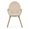 Krzesełko do karmienia 2w1 Kinderkraft FINI 2 - beżowe (beige)