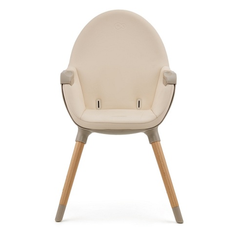 Krzesełko do karmienia 2w1 Kinderkraft FINI 2 - beżowe (beige)