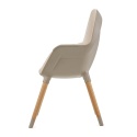 Krzesełko do karmienia 2w1 Kinderkraft FINI 2 - beżowe (beige)