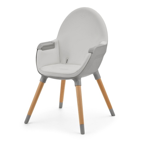 Krzesełko do karmienia 2w1 Kinderkraft FINI 2 - szare (grey)