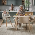 Krzesełko do karmienia 2w1 Kinderkraft FINI 2 - szare (grey)