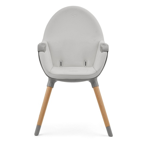 Krzesełko do karmienia 2w1 Kinderkraft FINI 2 - szare (grey)