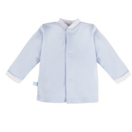Kaftanik niemowlęcy Newborn - niebieski 46-62