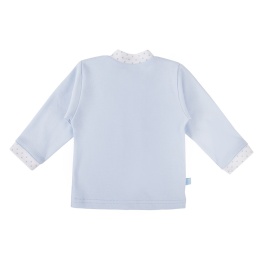Kaftanik niemowlęcy Newborn - niebieski 46-62