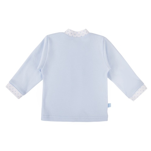 Kaftanik niemowlęcy Newborn - niebieski 46-62
