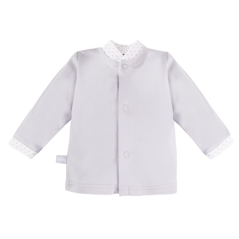 Kaftanik niemowlęcy Newborn - szary 46-62