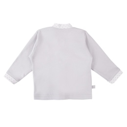 Kaftanik niemowlęcy Newborn - szary 46-62