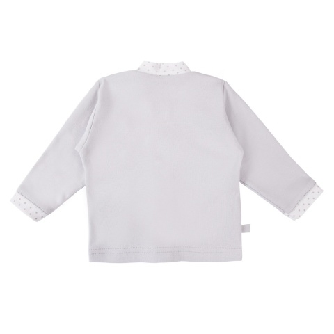 Kaftanik niemowlęcy Newborn - szary 46-62
