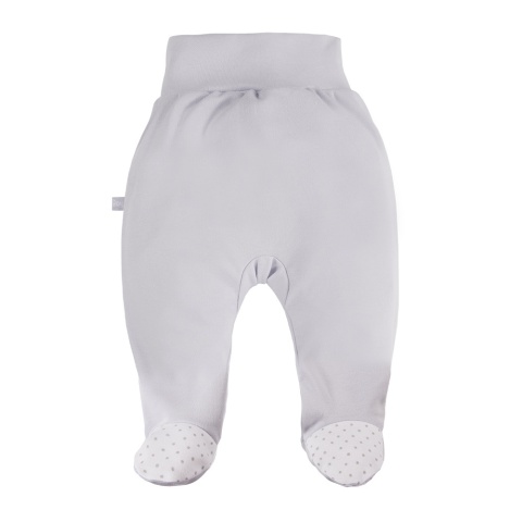 Komplet dla noworodka z owieczką szary Newborn - body + półśpiochy 46-62
