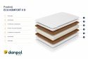 Materac kokos-pianka-kokos KOMFORT II T18MP 140x70x8