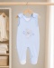 Śpiochy śpioszki niebieskie Newborn 46-62