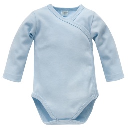 Body kopertowe bawełniane basic - niebieskie 50-68