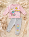 Komplet dresowy dla dziewczynki z Króliczkiem - Cute Bunny