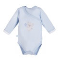 Komplet niemowlęcy Newborn błękitny - body, półśpiochy