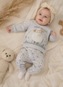 Komplet niemowlęcy z owieczką „Sweet Dreams” – bluza + spodnie 68