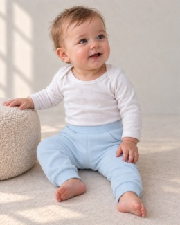 Niebieskie spodnie dresowe (babyblue) 