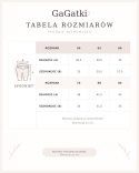 Spodnie dla dziewczynki, ciemnoróżowe prążek 56-80