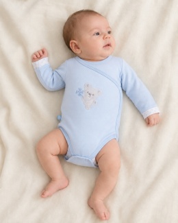 Body kopertowe niebieskie z koalą NEWBORN 46-62