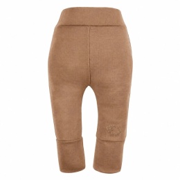 Legginsy merino niemowlęce karmelowe 56/62-92/98