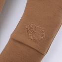 Legginsy merino niemowlęce karmelowe 56/62-92/98