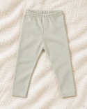 Oliwkowe legginsy dla dziewczynki "Lizy" 56-146