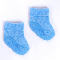 Blue pressure-free socks