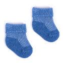 Navy blue pressure-free socks