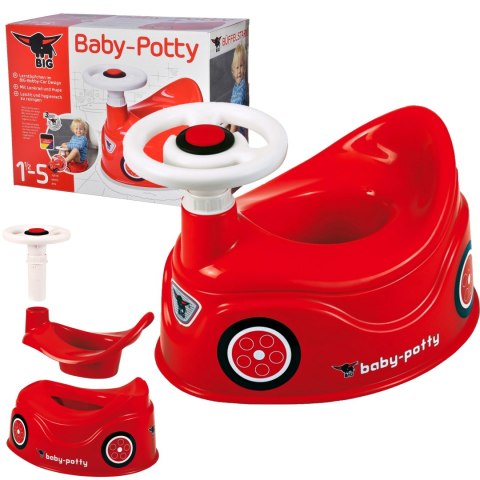 BIG Bobby Car Nocnik Autko z Kierownicą Dźwięki Interaktywny