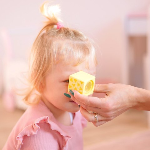 CLASSIC WORLD Drewniane klocki sensoryczne 7 Funkcji Układanka Multifunkcyjna Kształty Dźwięk MONTESSORI 14 el.