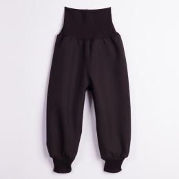 Spodnie dziecięce softshell - czarne 86-122