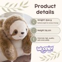 WOOPIE Pluszak Miś Obciążeniowy Leniwiec Antystresowy Sensoryczny Ciężkomiś Przytulanka 65cm 1,5 kg