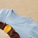 Pajacyk niemowlęcy niebieski - Jeżyk