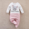 Pajacyk niemowlęcy ze stópkami - Mała Myszka 56-62