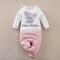 Pajacyk niemowlęcy ze ściągaczami - Mała Myszka 68-86