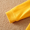 Lekki pajacyk piżamka niemowlęca żółta - Tygrysek