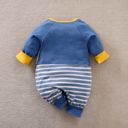 Pajacyk niemowlęcy - Niebieski Słonik
